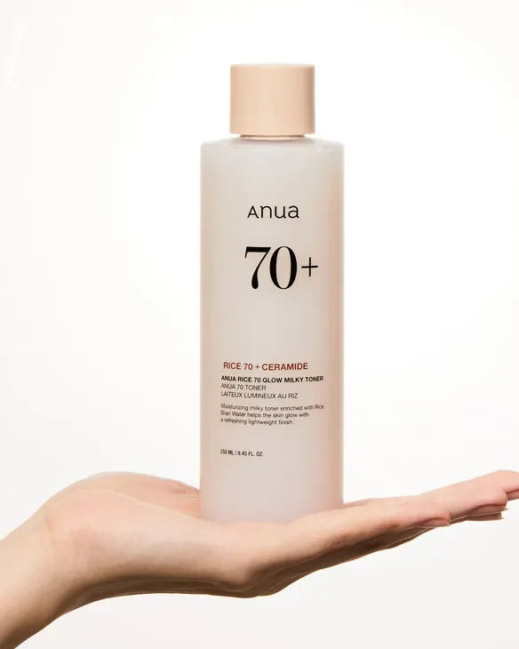 Anua Rice 70 Glow Milky Toner 250Ml Anua - Luxeery