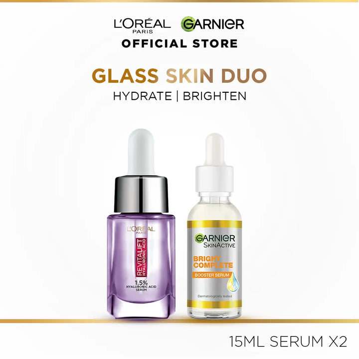 Bundle - Glass Skin Duo Garnier SkinCare - Luxeery