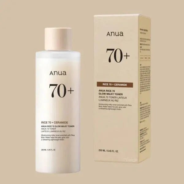 [ANUA] - Anua Rice 70 Glow Milky Toner 250ml - Korean - Skincare Pakistan ANUA - Luxeery