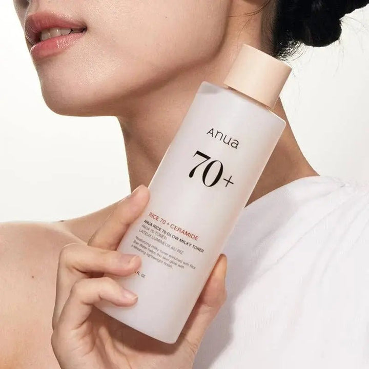 [ANUA] - Anua Rice 70 Glow Milky Toner 250ml - Korean - Skincare Pakistan ANUA - Luxeery