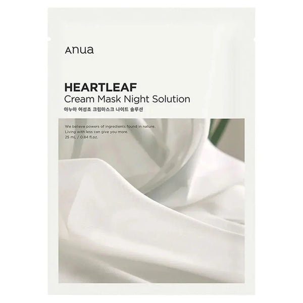 Anua Heartleaf Cream Mask Night Solution Anua - Luxeery