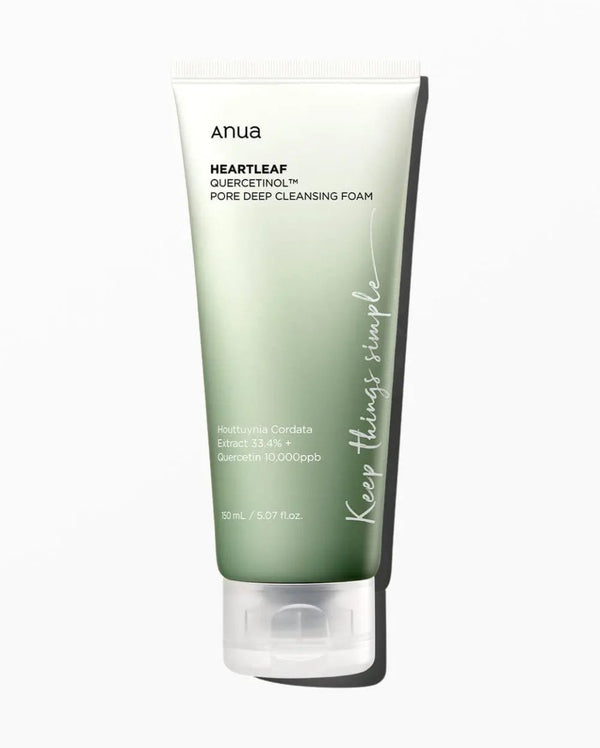 [ANUA] - HEARTLEAF QUERCETINOL PORE DEEP CLEANSING FOAM 150ml - Korean - Skincare Pakistan ANUA - Luxeery