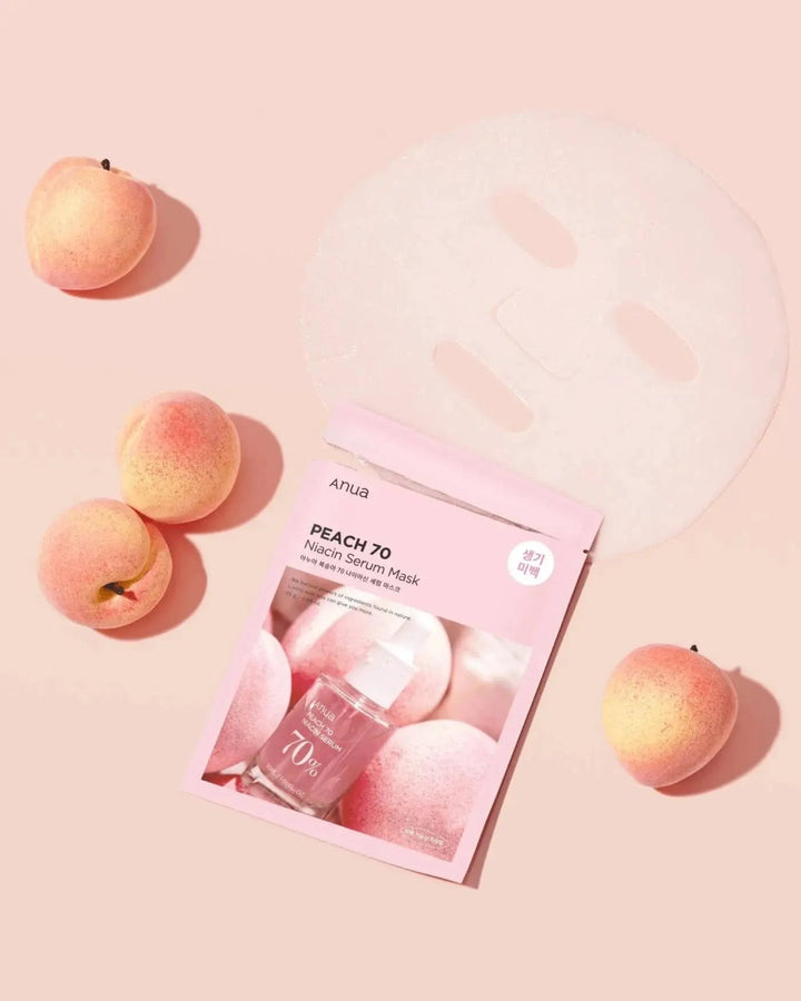 [ANUA] - Peach 70 Niacin Serum Mask 25ml - Korean - Skincare Pakistan ANUA - Luxeery