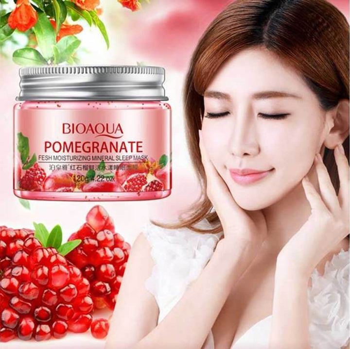 Bio Aqua Pomegranate Fresh Water Sleeping Mask 120G bioaqua - Luxeery