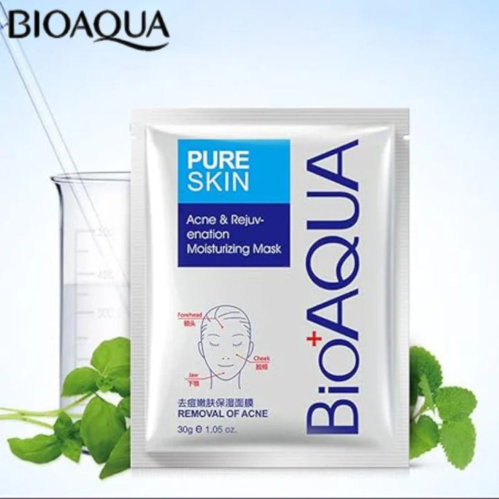 Bioaqua - Acne Removal Facial Mask - 1 PC bioaqua - Luxeery