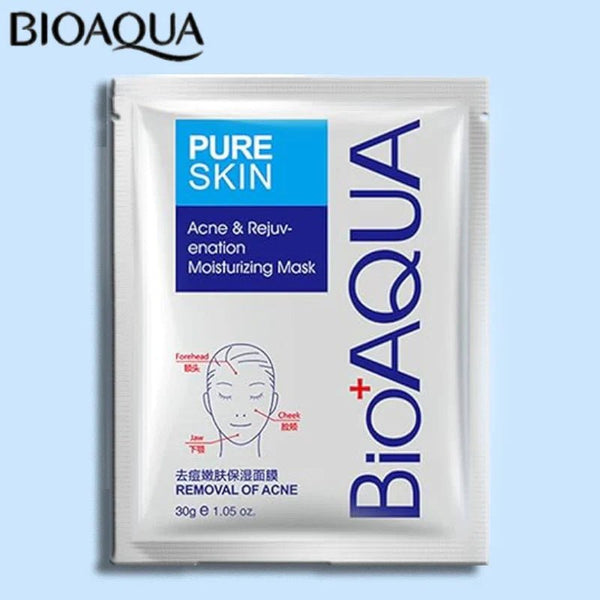 Bioaqua - Acne Removal Facial Mask - 1 PC bioaqua - Luxeery