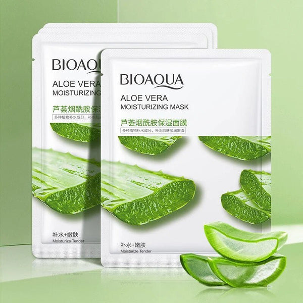 Bioaqua - Aloe Vera Moisturizing and Hydrating Mask - 25g bioaqua - Luxeery