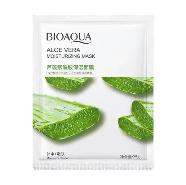 Bioaqua Aloe Vera Moisturizing Face Mask 25G bioaqua - Luxeery