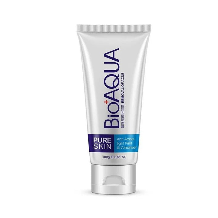 Bioaqua Anti Acne Face Wash & Cleanser 100Gm bioaqua - Luxeery