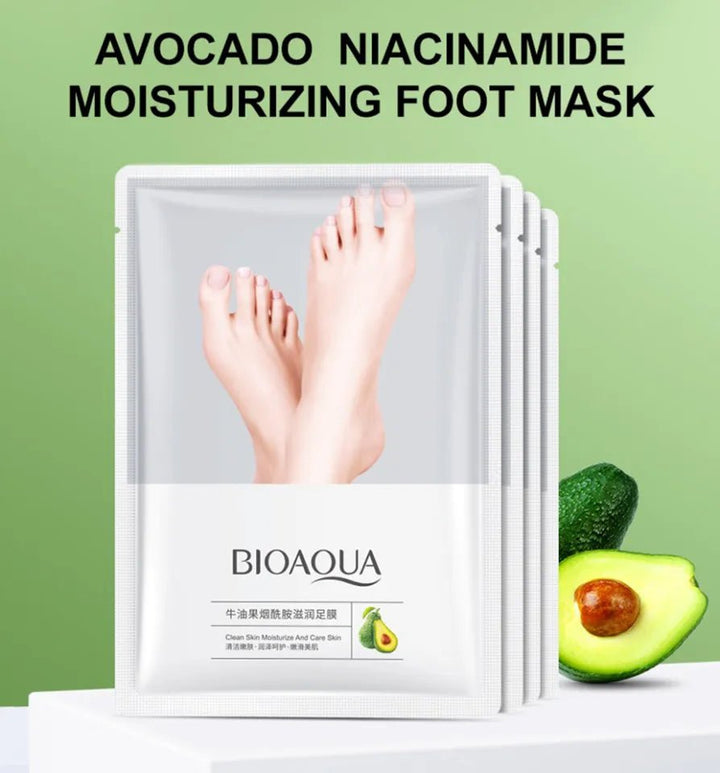 Bioaqua Avocado Niacinamide Foot Mask - 1 PC bioaqua - Luxeery