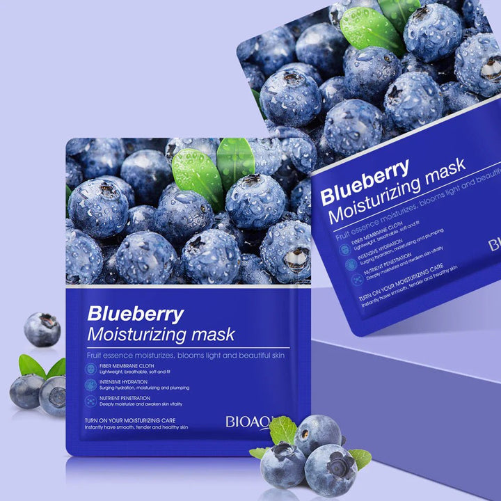 Bioaqua Blueberry Moisturizing Mask - 1 PC bioaqua - Luxeery