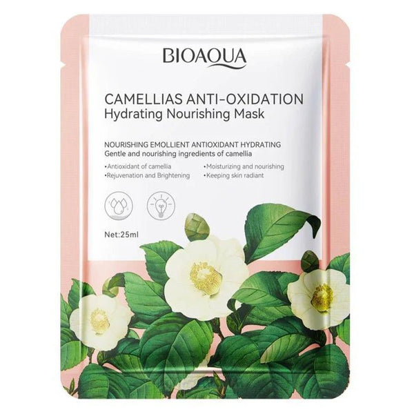 Bioaqua Camellias Anti - Oxidation Hydrating Mask - 1 PC bioaqua - Luxeery