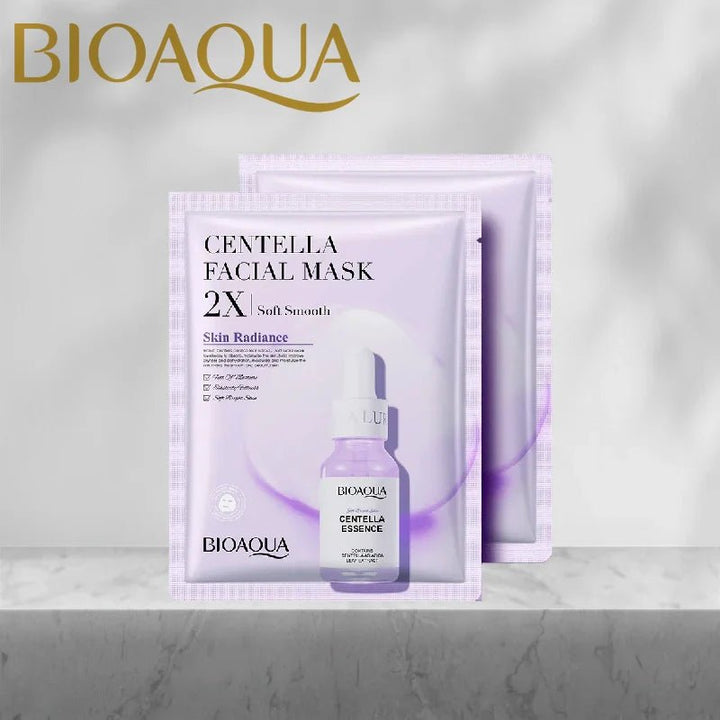 Bioaqua Centella Facial Mask 2X Soft Smooth 30G bioaqua - Luxeery