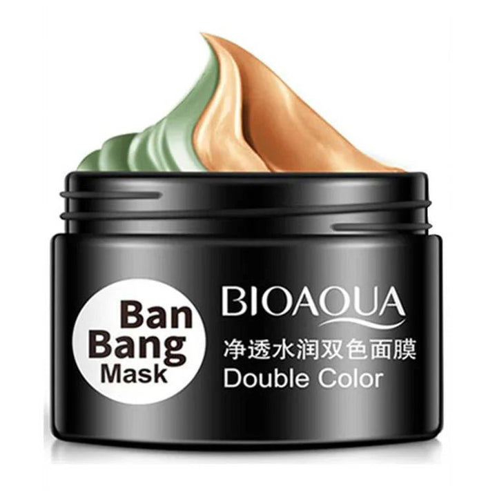 Bioaqua Clear & Hydrating Two Color Mask 50G bioaqua - Luxeery