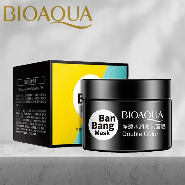 Bioaqua Clear & Hydrating Two Color Mask 50G bioaqua - Luxeery