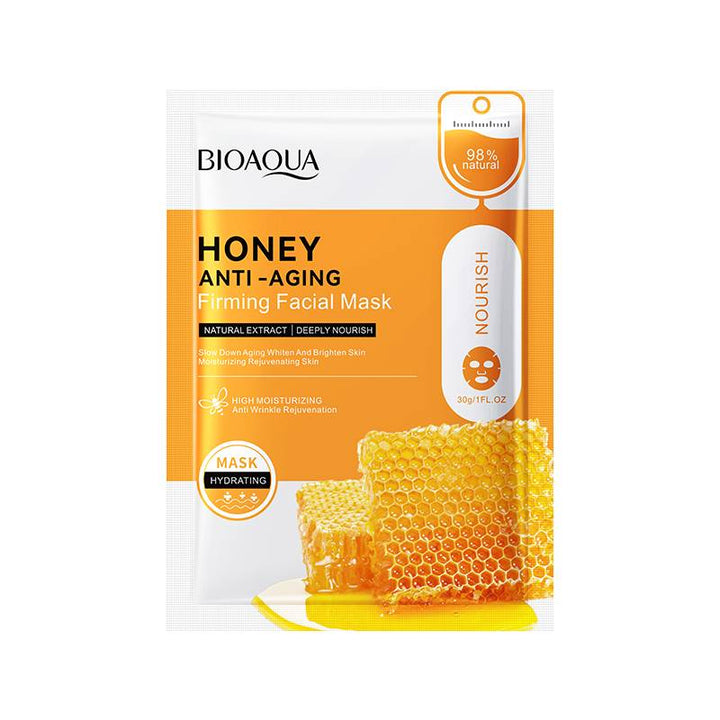 Bioaqua Honey Anti - Aging Firming Facial Mask 25G - 1 PC bioaqua - Luxeery