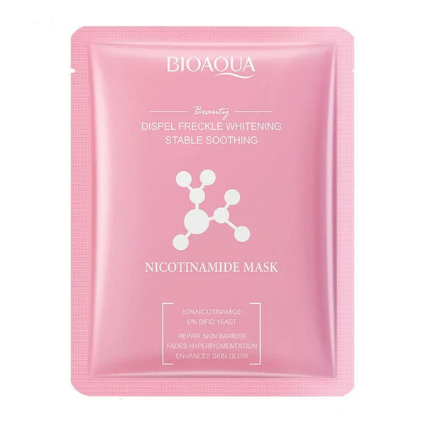 Bioaqua Nicotinamide Facial Mask - 1 PC bioaqua - Luxeery