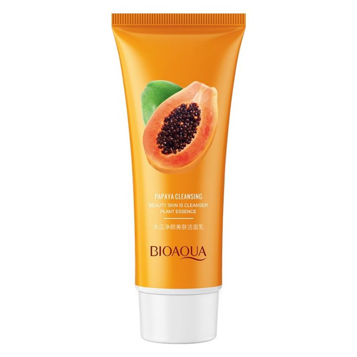 Bioaqua Papaya Cleansing Skin Beauty Cleanser 100G bioaqua - Luxeery