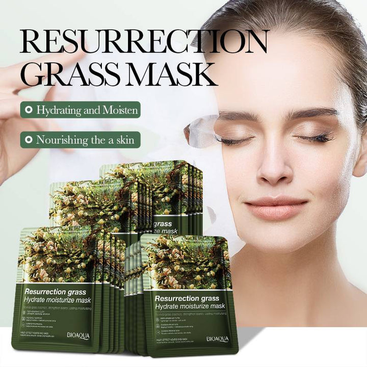 Bioaqua Resurrection Grass Facial Mask - 1 PC bioaqua - Luxeery