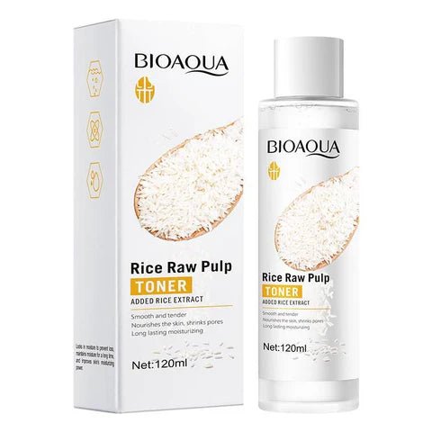 Bioaqua Rice Raw Pulp Toner 120Ml bioaqua - Luxeery