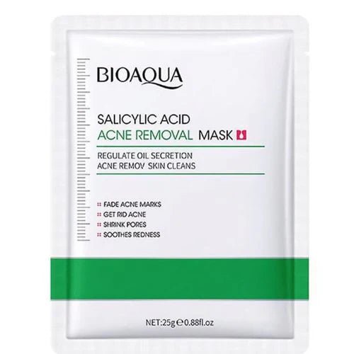 Bioaqua Salicylic Acid Acne Removal Mask 25G - 1 PC bioaqua - Luxeery