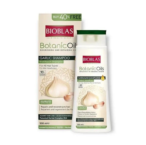 Bioblas Garlic Shampoo - 360ml Bioblas - Luxeery