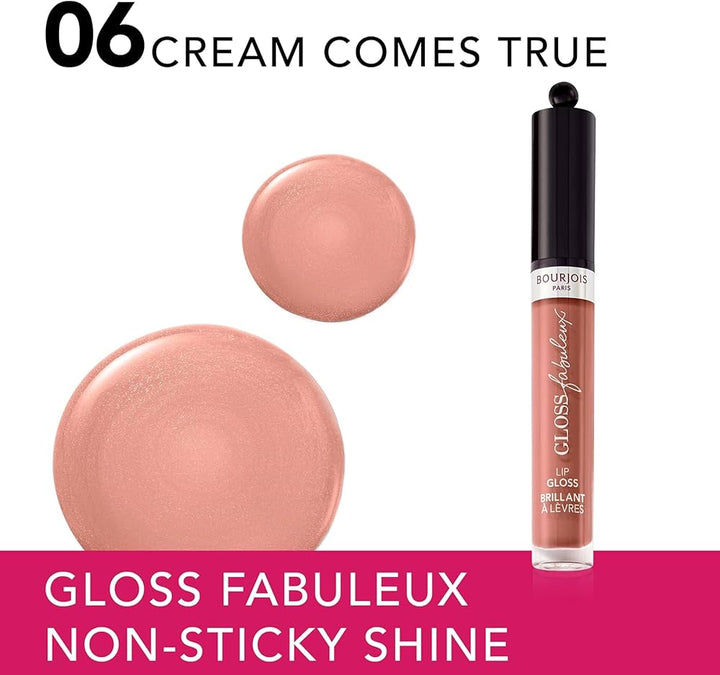 Bourjois - Gloss Fabuleux Lip Gloss Cream Comes True # 06 Bourjois - Luxeery