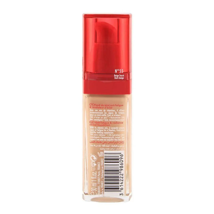 Bourjois Healthy Mix Foundation 55 Dark Beige Color Bourjois - Luxeery