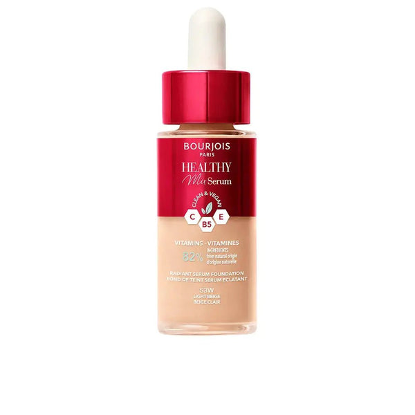 Bourjois - Healthy Mix Serum Foundation Makeup Base 53W - Light Beige Bourjois - Luxeery