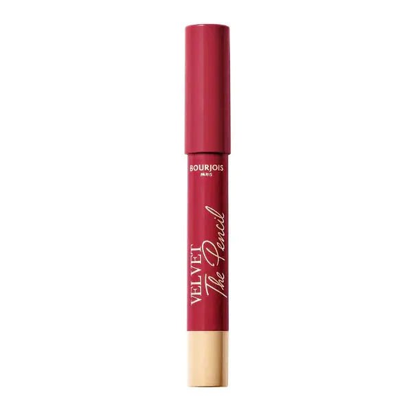 Bourjois - Lipstick And Lip Liner 2 In 1 Velvet The Pencil - 08 Bourjois - Luxeery