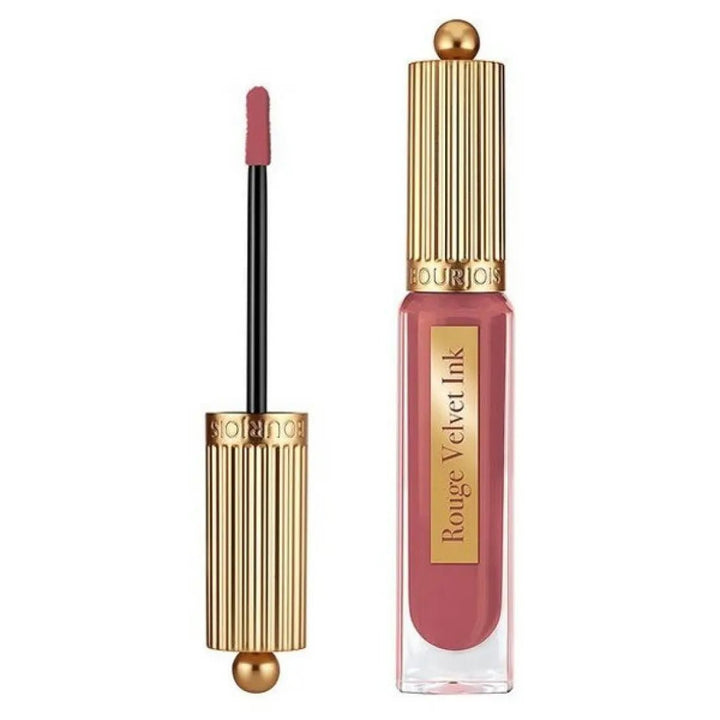 Bourjois Rouge Velvet 23 Pink Par Tea Color Ink Lipstick Bourjois - Luxeery