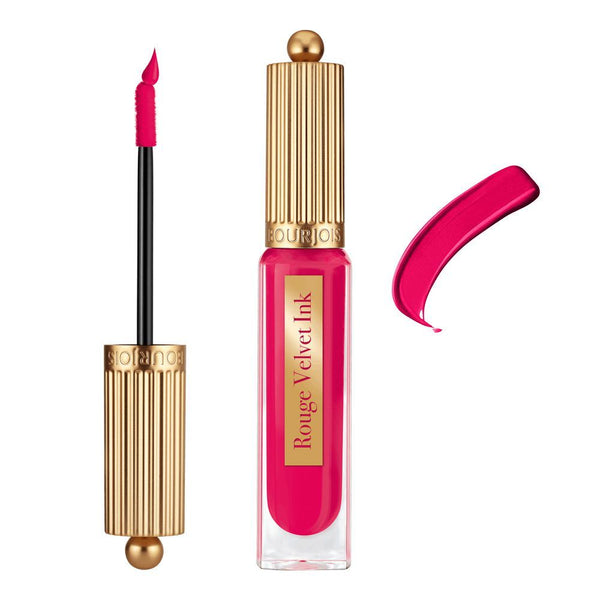 Bourjois - Rouge Velvet Ink Lipstick - 7 - Fuscia Cha Cha Bourjois - Luxeery