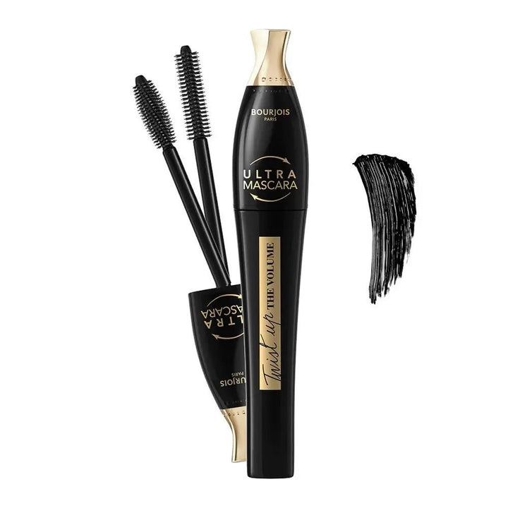 Bourjois Twist - Up Mascara The Volume 001 Ult Black & Twist Matic Kajal Bourjois - Luxeery