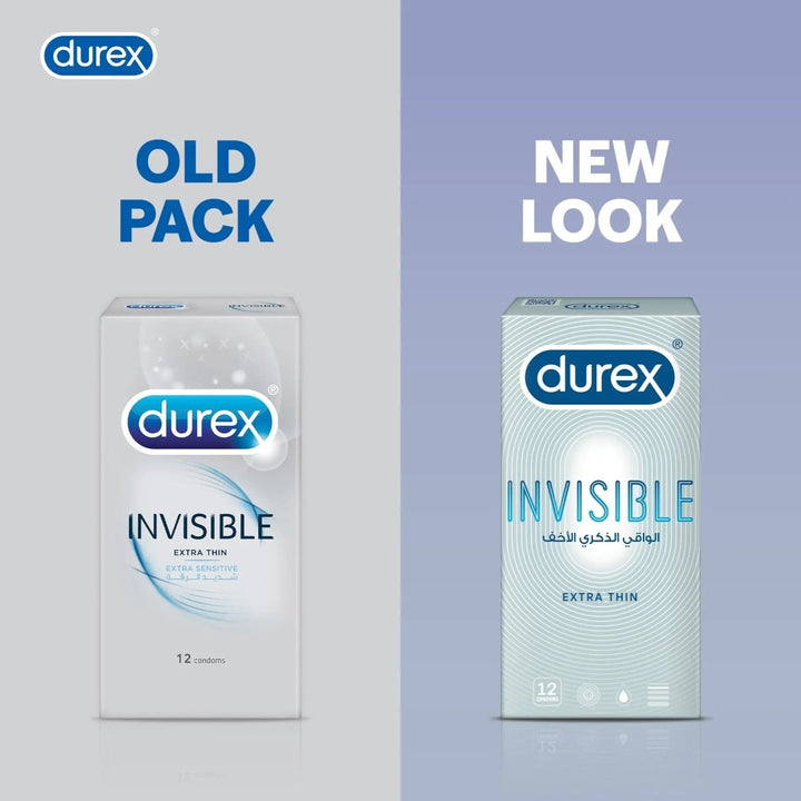 Bundle - Durex Condoms 3s feather lite + Durex Condom Invisible 3'S Durex Pakistan - Luxeery