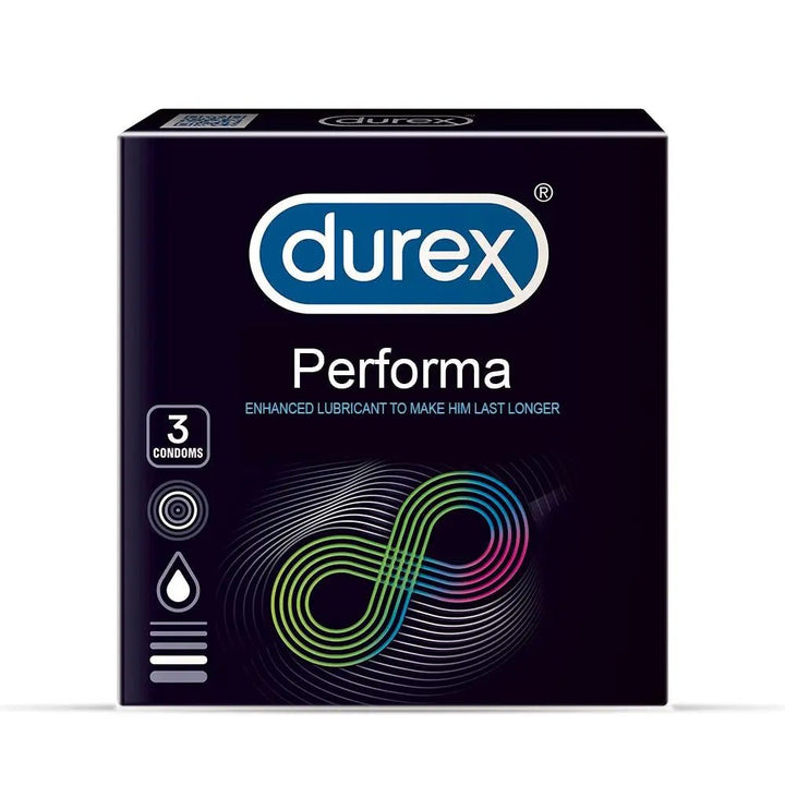 Bundle Durex Condoms 3S Performa + Durex - Condoms 3S Feather Lite Durex Pakistan - Luxeery