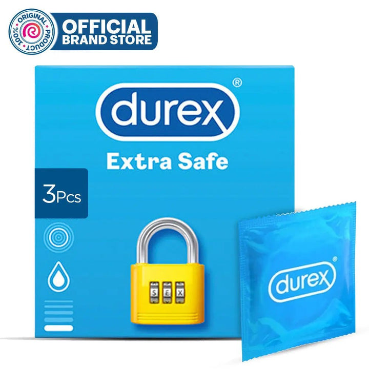 Bundle - Durex Extra Safe 3's Condoms + Durex - Condoms 3S Performa Durex Pakistan - Luxeery