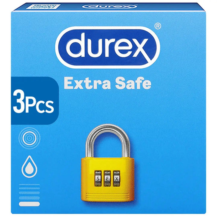 Bundle - Durex Extra Safe 3's Condoms + Durex - Condoms 3S Performa Durex Pakistan - Luxeery