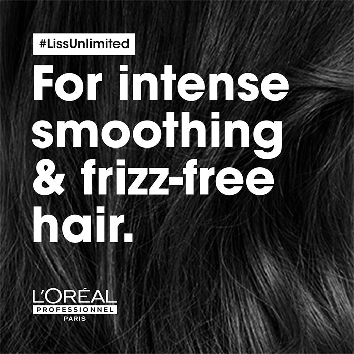 Bundle - L'Oreal Professional - Serie Expert Liss Unlimited Mask 250 ML + L'Oreal Professional - Serie Expert Liss Unlimited Shampoo 300 ML + L'Oreal Professional - Serie Expert Liss Unlimited Shine Perfecting Blow Dry Hair Oil 125 ML L'Oreal Professional - Luxeery