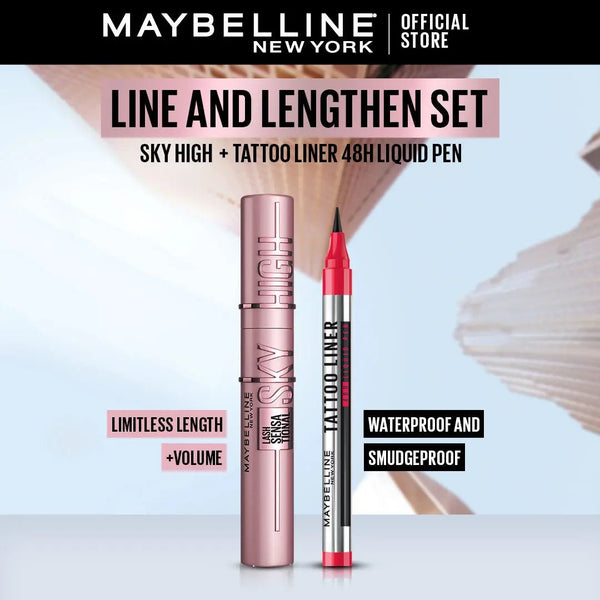 Bundle - Maybelline Line & Lengthen Set Maybelline - Luxeery