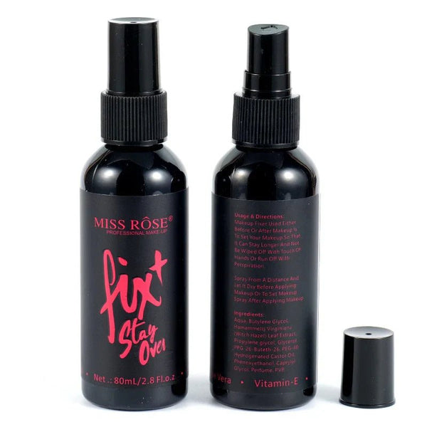 Bundle - Miss Rose - Fixt Stay Over Setting Spray 80Ml + Miss Rose - Lip Tint 10Ml + Miss Rose - Magic Eyeliner & Seal Eyeliner 4G Luxeery - Luxeery