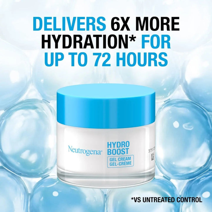 Bundle - Neutrogena Hydro Boost Gel - Cream Moisturiser 50Ml + Neutrogena Deep Clean Gel Wash - 200 Ml Neutrogena - Luxeery