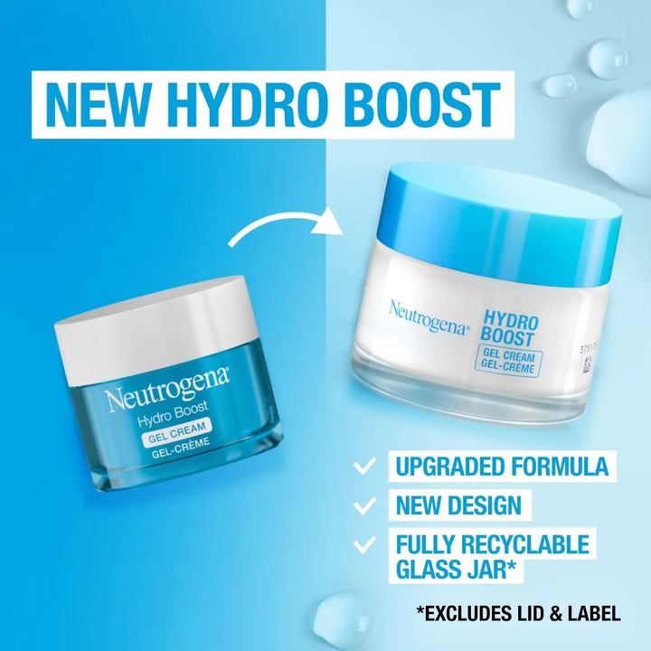 Bundle - Neutrogena Hydro Boost Gel - Cream Moisturiser 50Ml + Neutrogena Deep Clean Gel Wash - 200 Ml Neutrogena - Luxeery