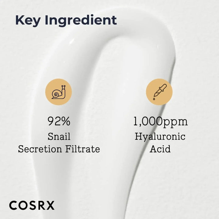 [Bundle Offer - CORSX Snail Mucin Skin Repair Glow Kit] Advanced Snail 96 Mucin Power Essence - Facial Essence 100ml + Advanced Snail 92 All in one Cream COSRX - Luxeery