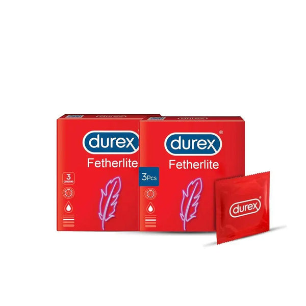 Bundle - Pack of 2 - Durex Condoms 3s feather lite Durex Pakistan - Luxeery