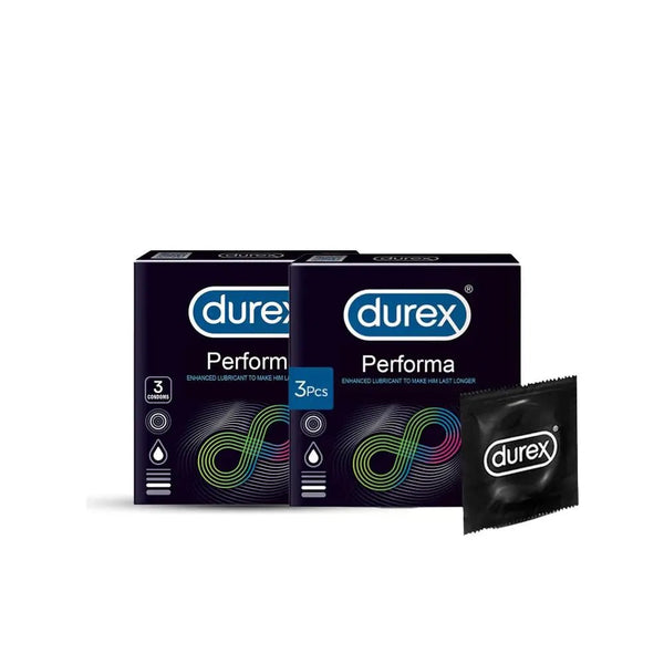 Bundle - Pack of 2 Durex Condoms 3S Performa Durex Pakistan - Luxeery