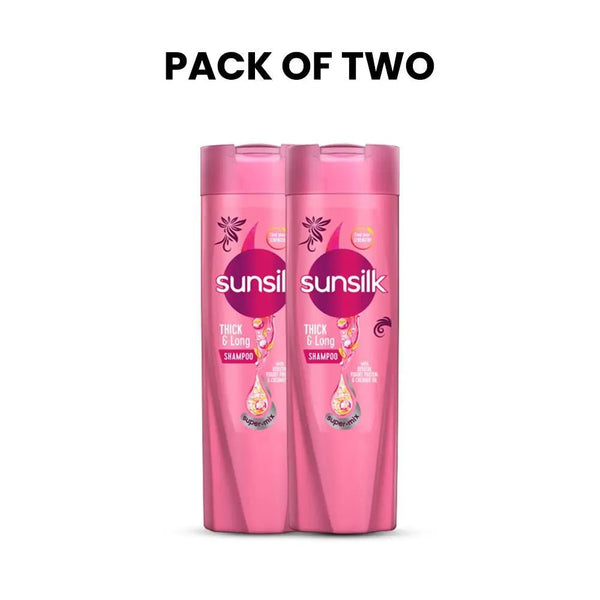 Bundle - Pack of 2 Sunsilk Shampoo Thick & Long - 360Ml Sunsilk - Unilever Pakistan - Luxeery