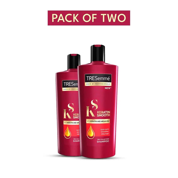 Bundle - Pack of 2 Tresemme Shampoo Keratin Smooth & Straight - 170Ml Tresemme - Unilever Pakistan - Luxeery