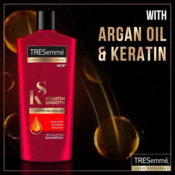 Bundle - Pack of 2 Tresemme Shampoo Keratin Smooth & Straight - 170Ml Tresemme - Unilever Pakistan - Luxeery