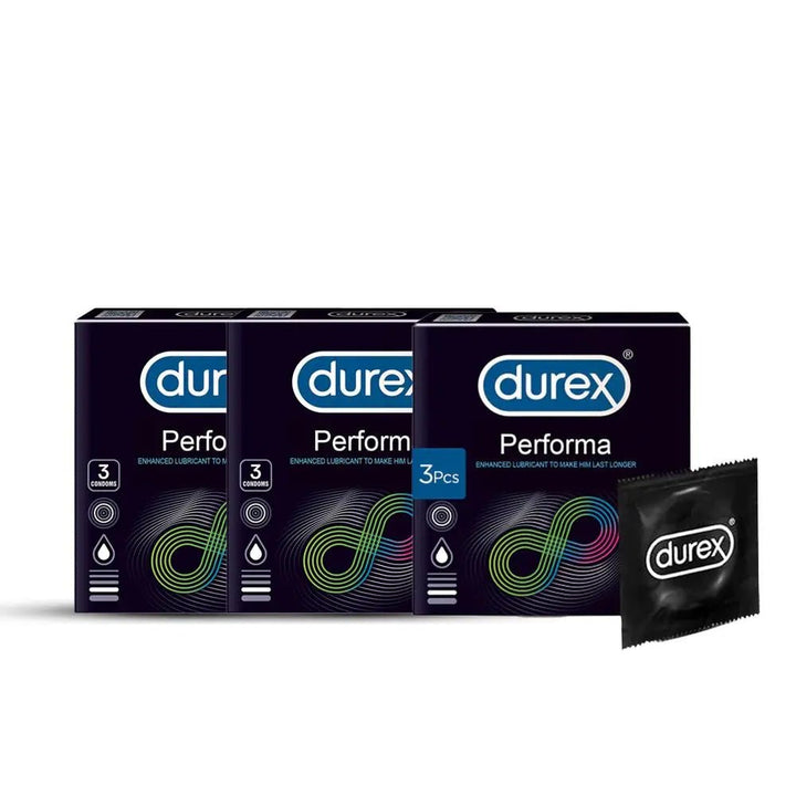 Bundle - Pack of 3 Durex Condoms 3S Performa Durex Pakistan - Luxeery