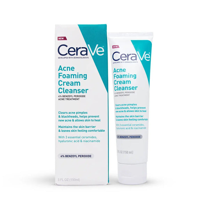 Cerave - Acne Foaming Cream Cleanser 150Ml CERAVE - Luxeery